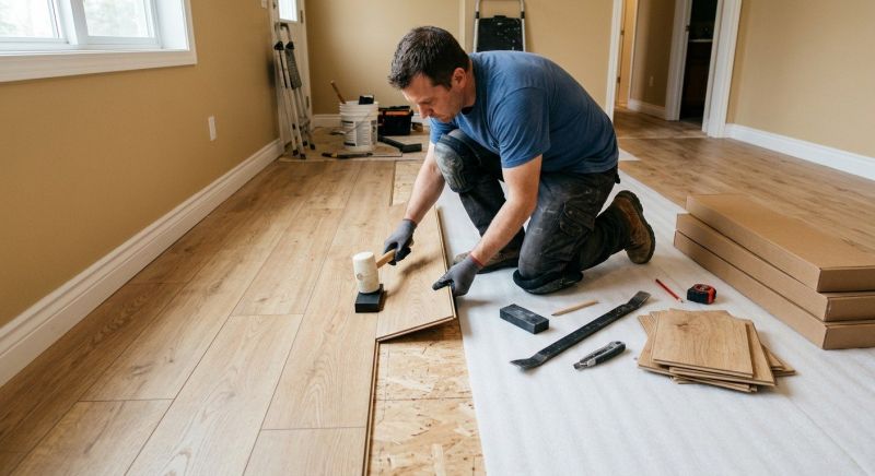 Laminate Floor Installation in Woodland, WA