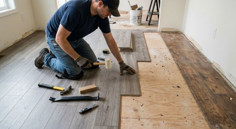 Laminate Floor Replacement in Columbia County, OR