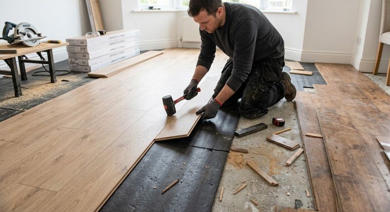 Laminate Floor Replacement in Gresham, OR