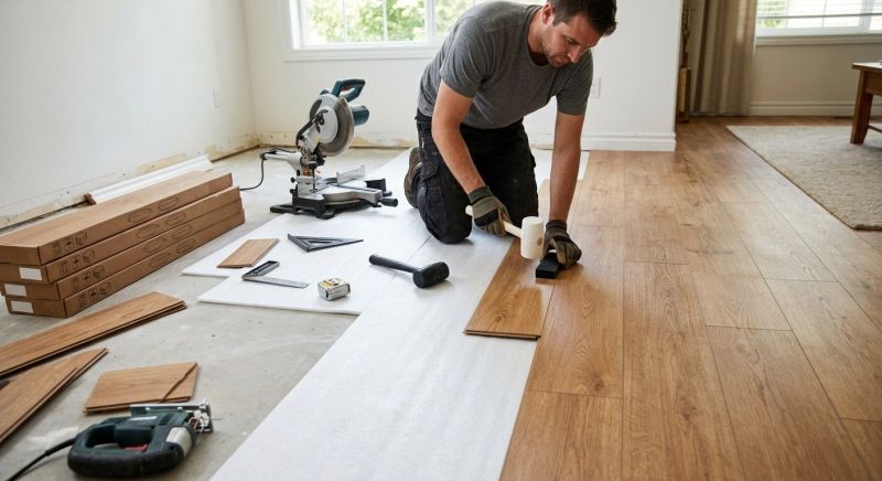 Laminate Floor Replacement in Scappoose, OR