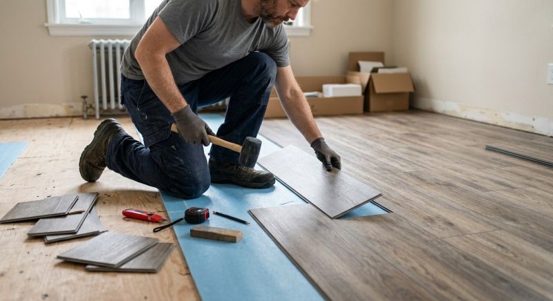 Linoleum Floor Installation in Hillsboro, OR