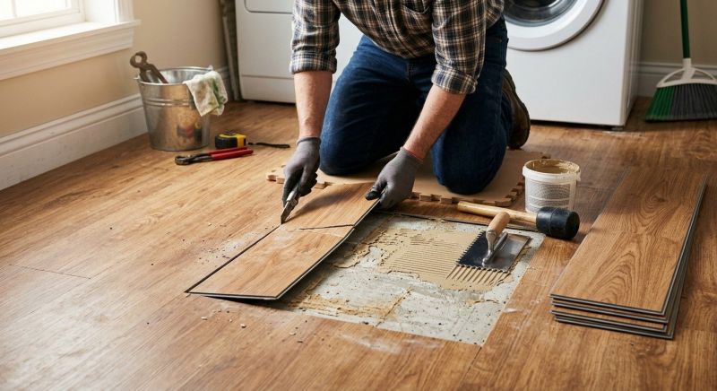 Linoleum Floor Installation in Lake Oswego, OR