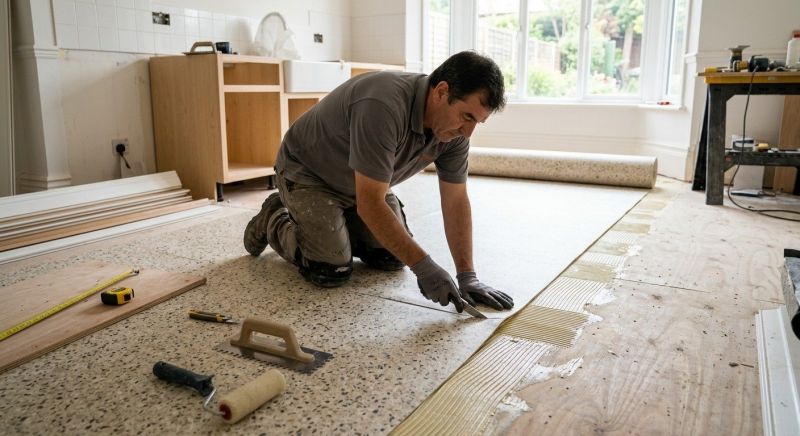 Linoleum Floor Installation in Sandy, OR