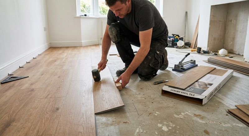 Luxury Vinyl Tile Installation in Columbia County, OR