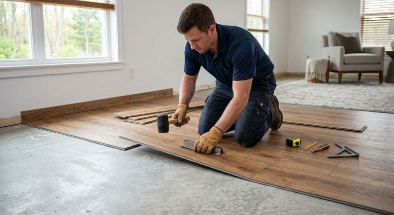 Luxury Vinyl Tile Installation in Clark County, WA