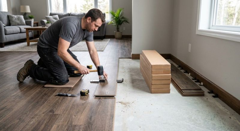 Luxury Vinyl Tile Installation in Troutdale, OR
