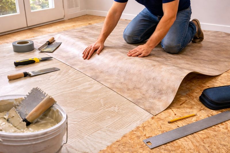 Sheet Flooring Installation in Lake Oswego, OR