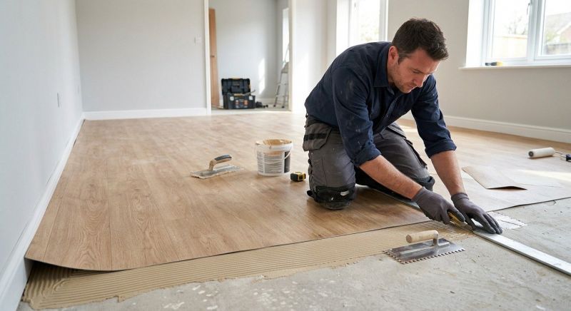Sheet Flooring Installation in Woodland, WA