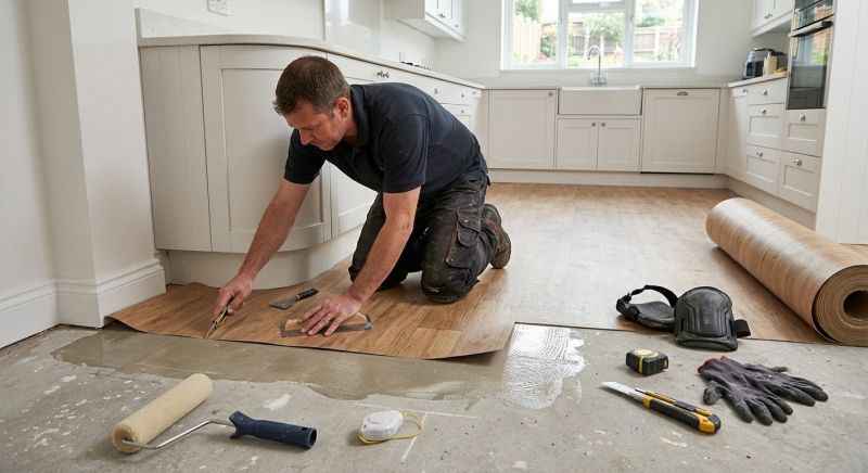 Sheet Linoleum Installation in Multnomah County, OR