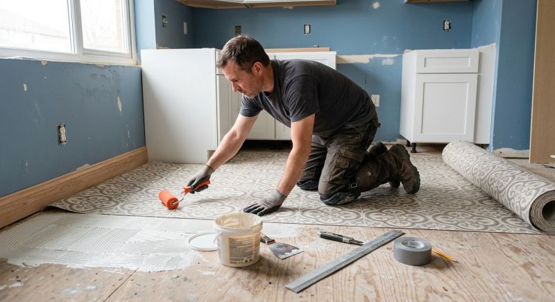 Sheet Vinyl Installation in Clark County, WA