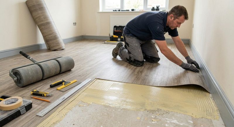 Sheet Vinyl Installation in Clark County, WA