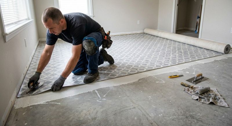 Sheet Vinyl Installation in Scappoose, OR