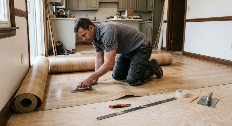 Sheet Vinyl Installation in Washougal, WA