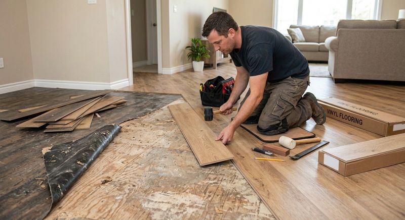 Vinyl Flooring Installation in Camas, WA