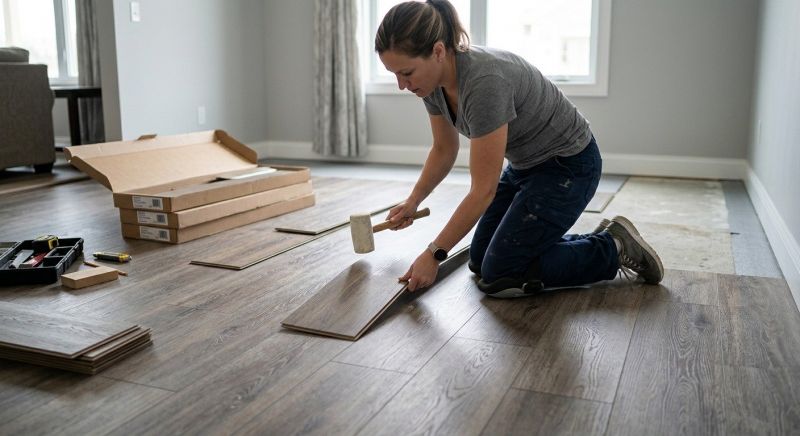 Vinyl Plank Floor Installation in Clark County, WA