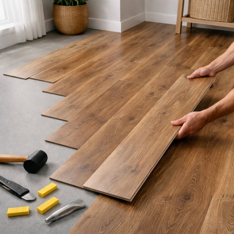 Vinyl Plank Floor Installation in Clark County, WA